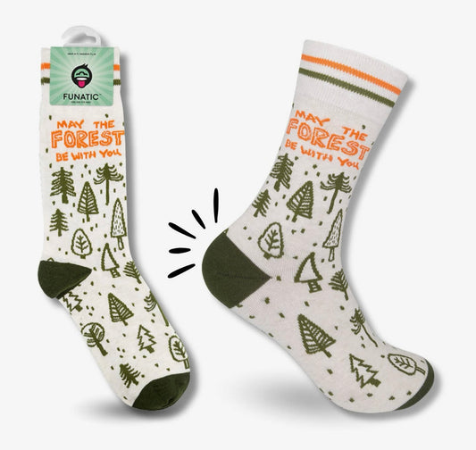 May the Forest Be With You Socks