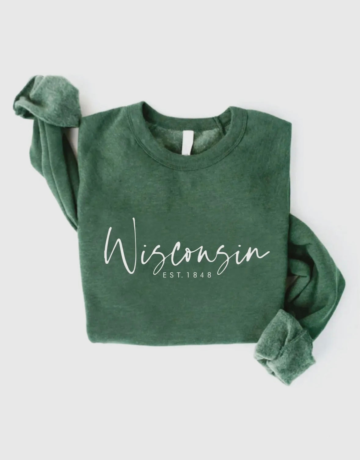 Wisconsin Est 1848 Crewneck Sweatshirt
