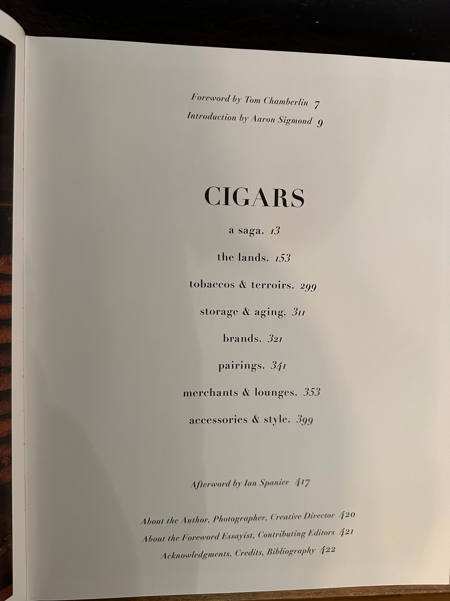 Cigars Book - A Biography