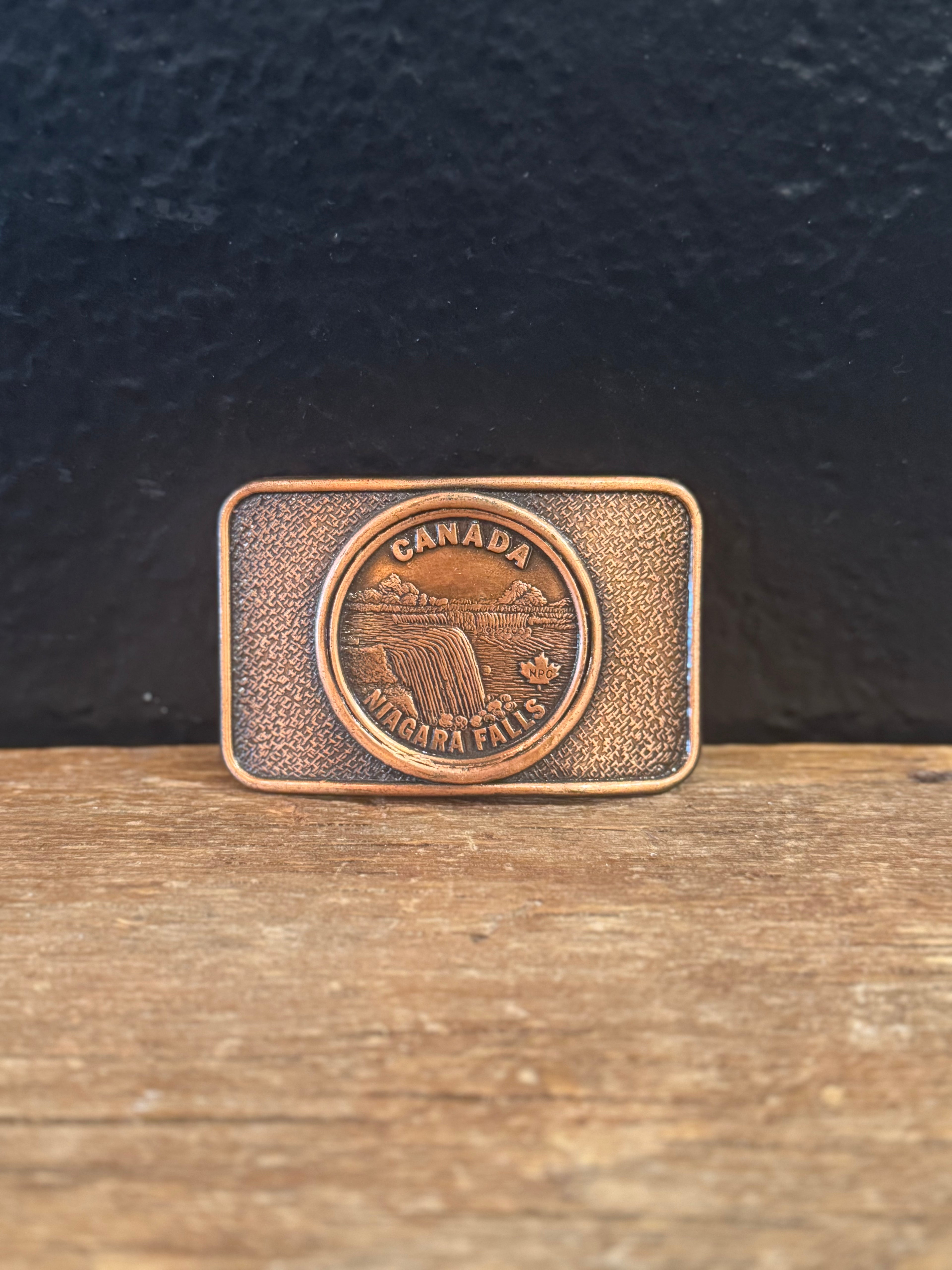 Niagara Falls Canada Belt Buckle