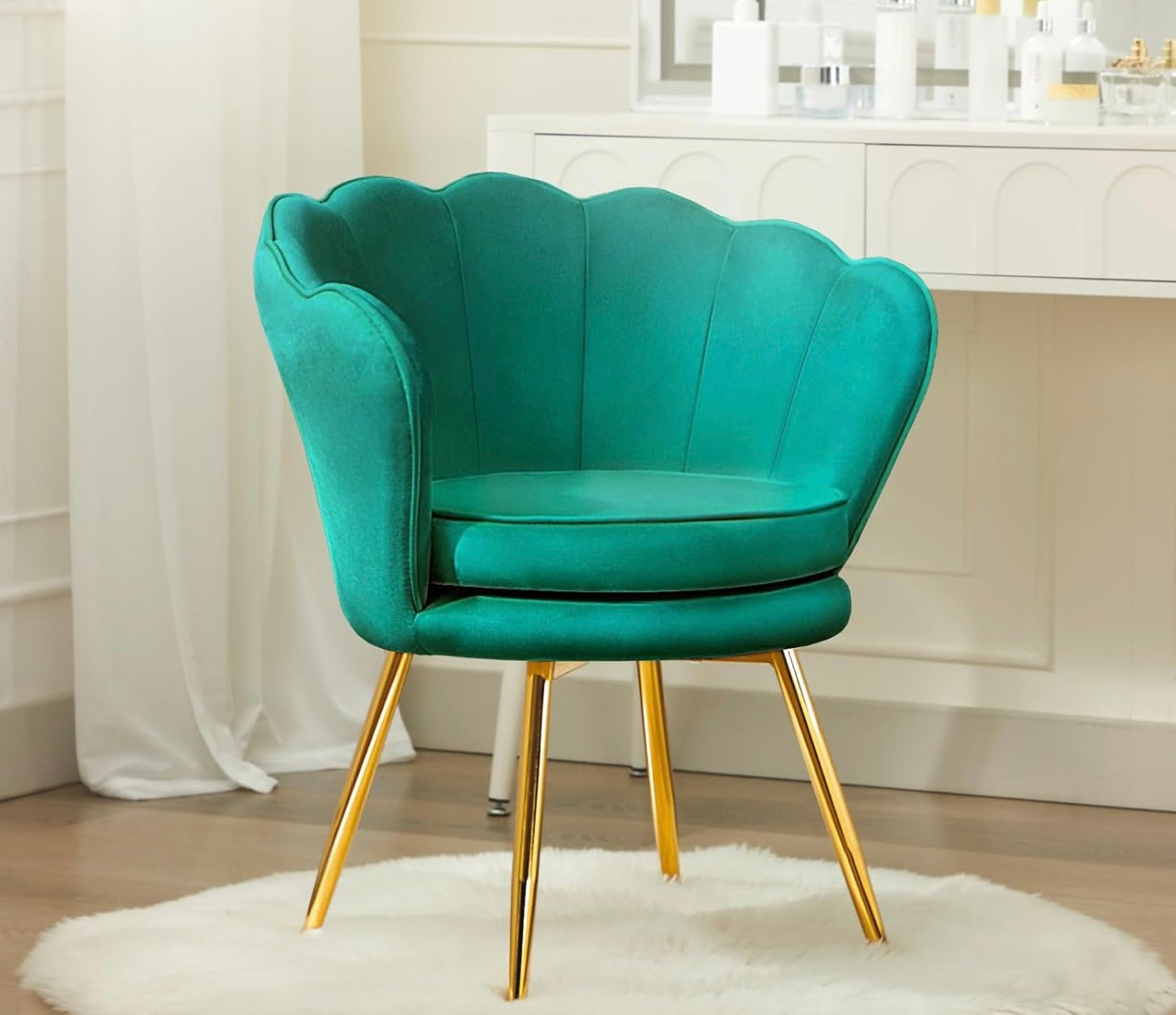 Emerald Green Accent Chair