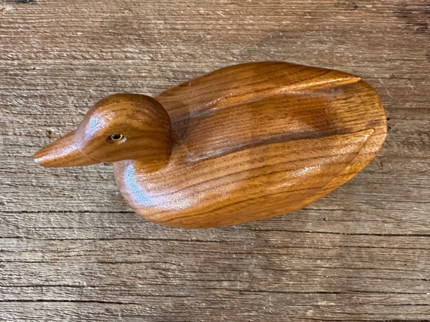 Hand Carved Wood Duck