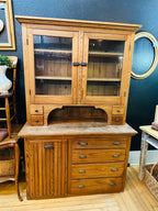 Antique Beadboard Cupboard