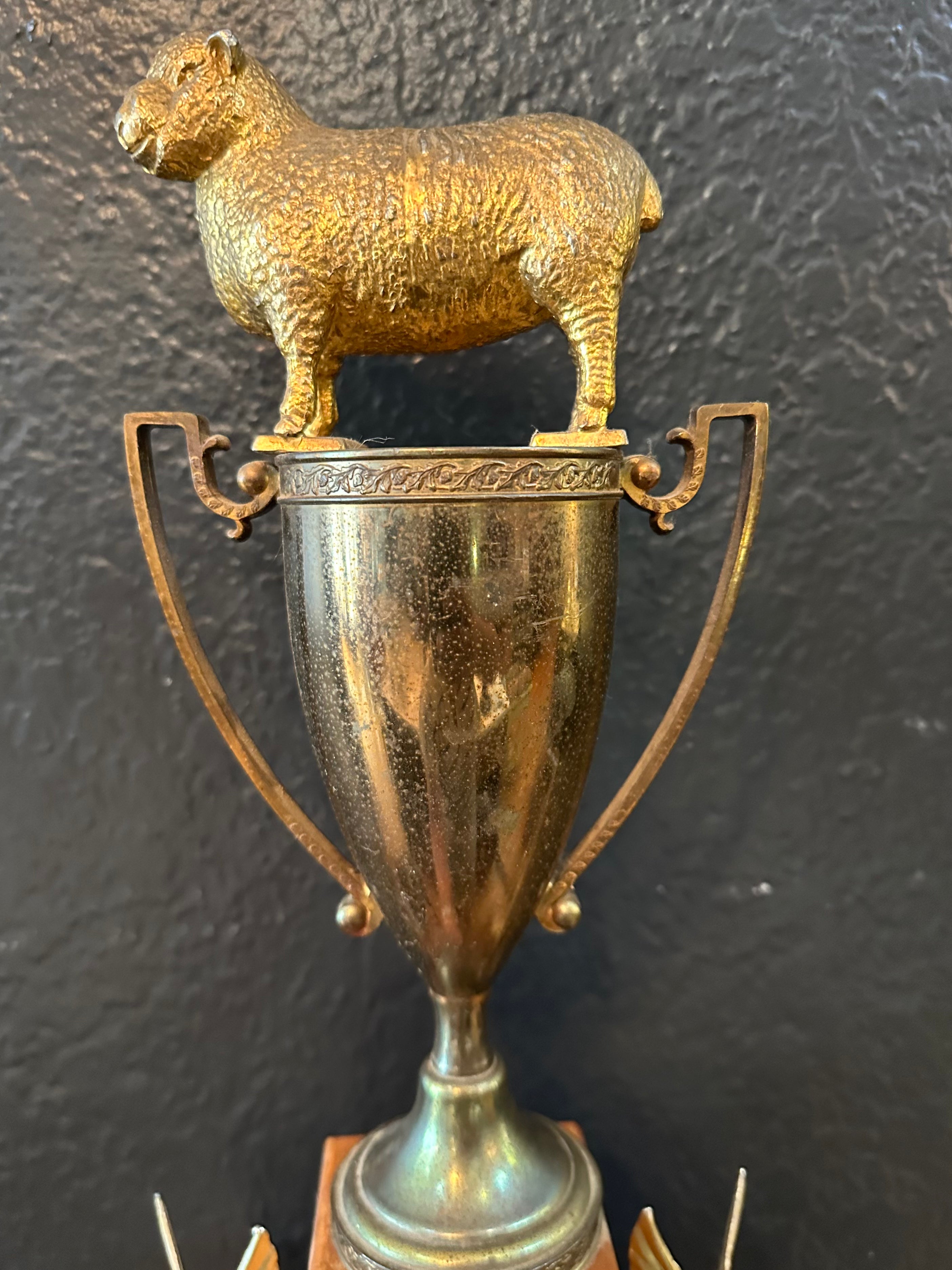 Vintage Sheep Trophy