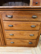 Antique Beadboard Cupboard