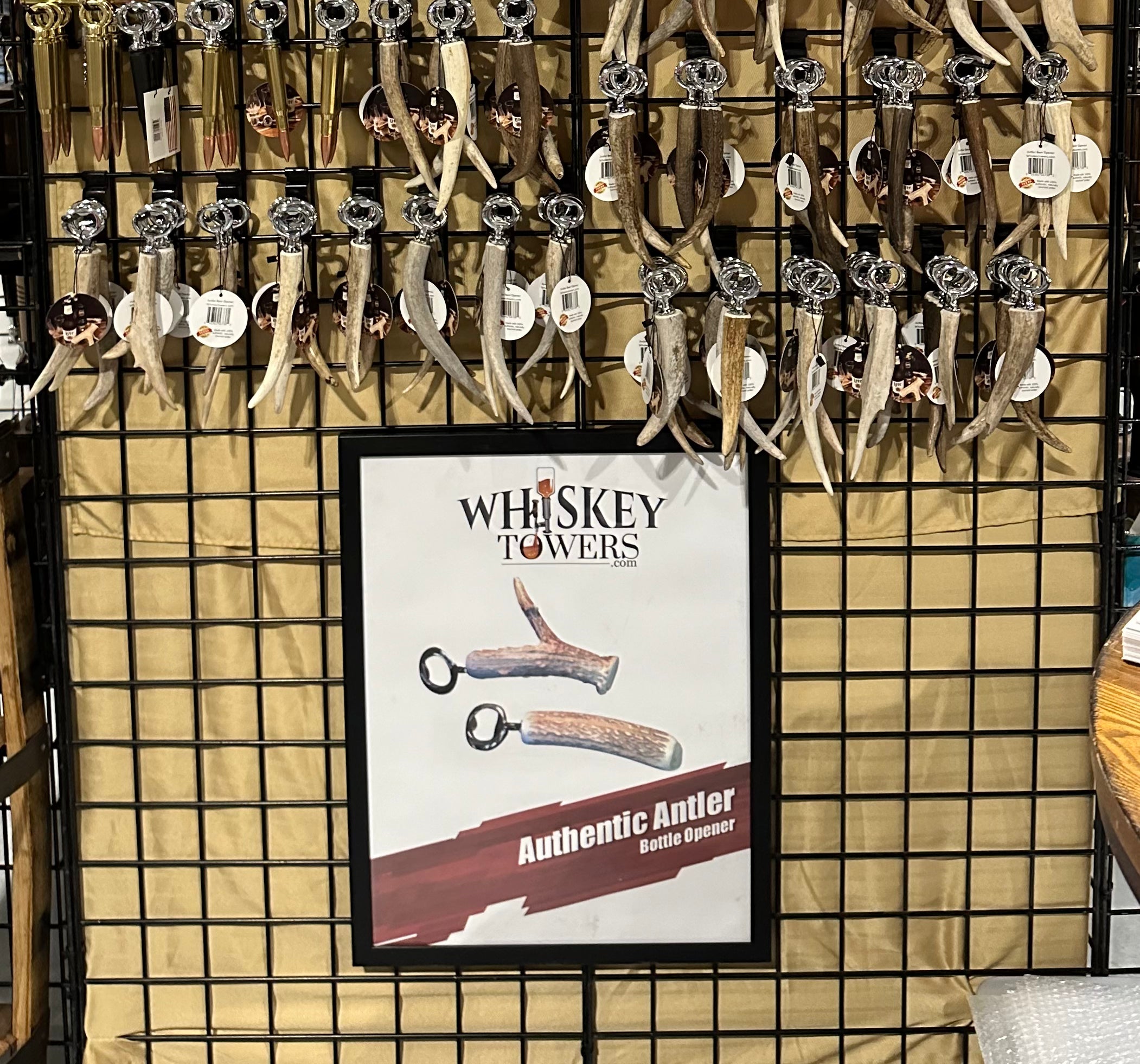Handcrafted Deer Antler Bottle Opener