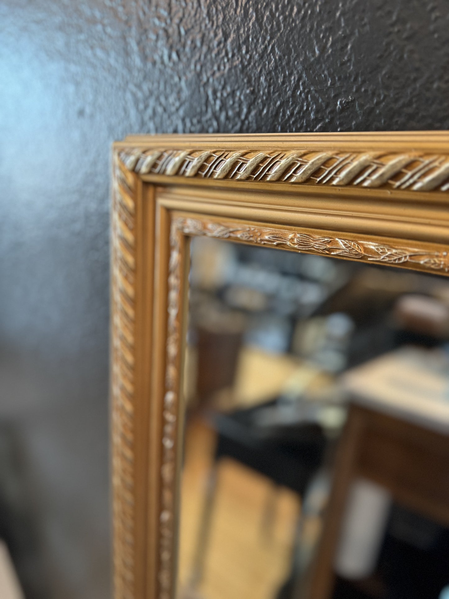 Vintage Gold Mirror