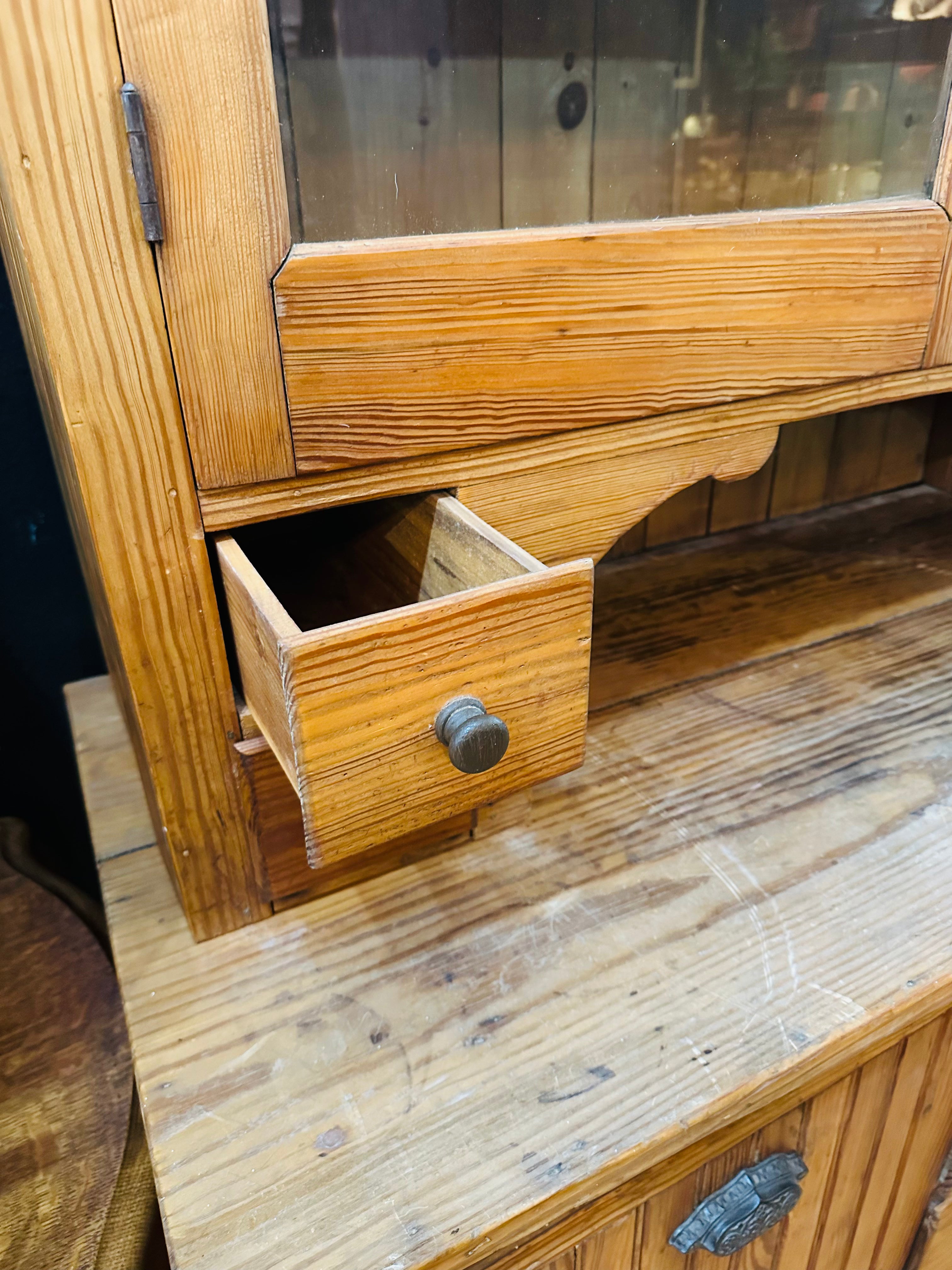 Antique Beadboard Cupboard