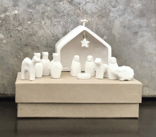 Miniature Nativity Set