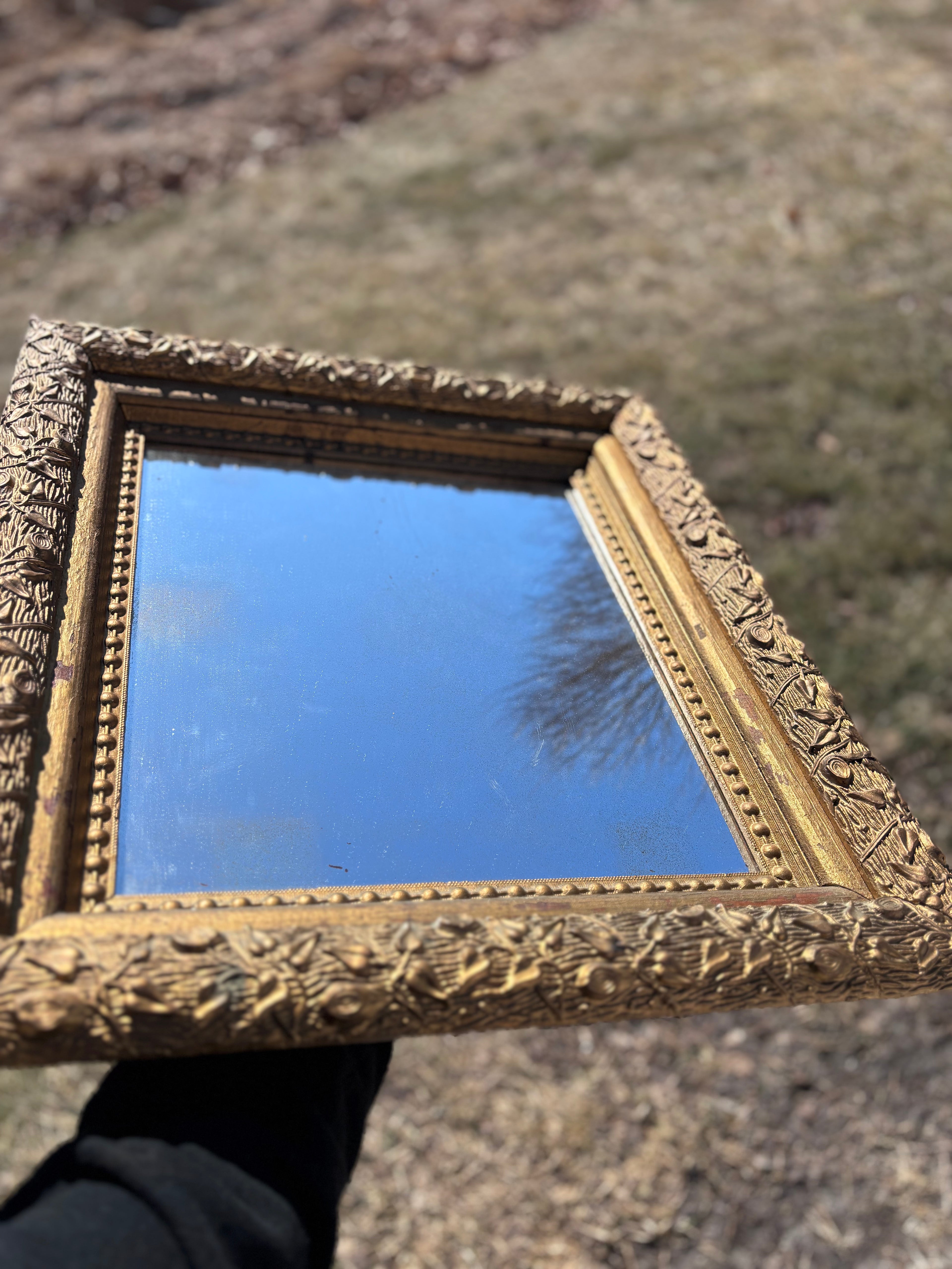 Antique Gold Mirror