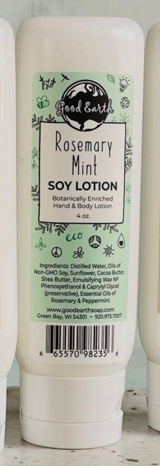 Good Earth Soy Lotion Tube