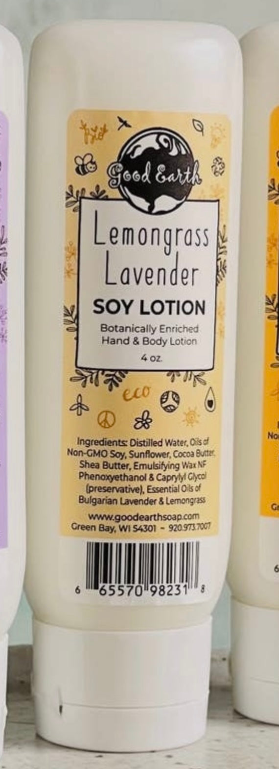 Good Earth Soy Lotion Tube