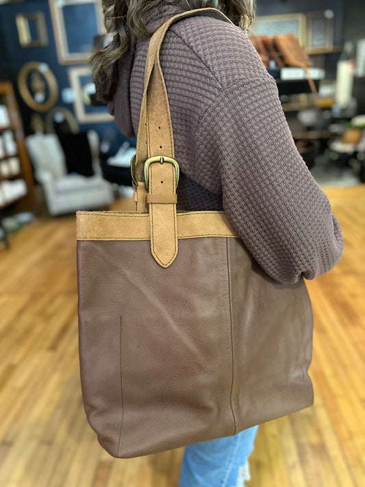 Leather Tote