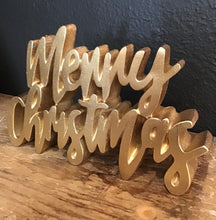 Load image into Gallery viewer, Gold Merry Christmas