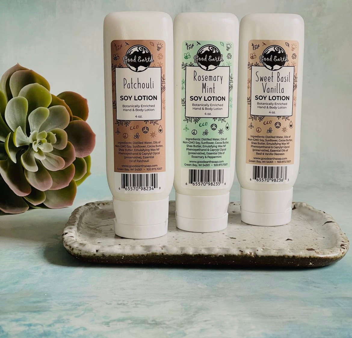 Good Earth Soy Lotion Tube