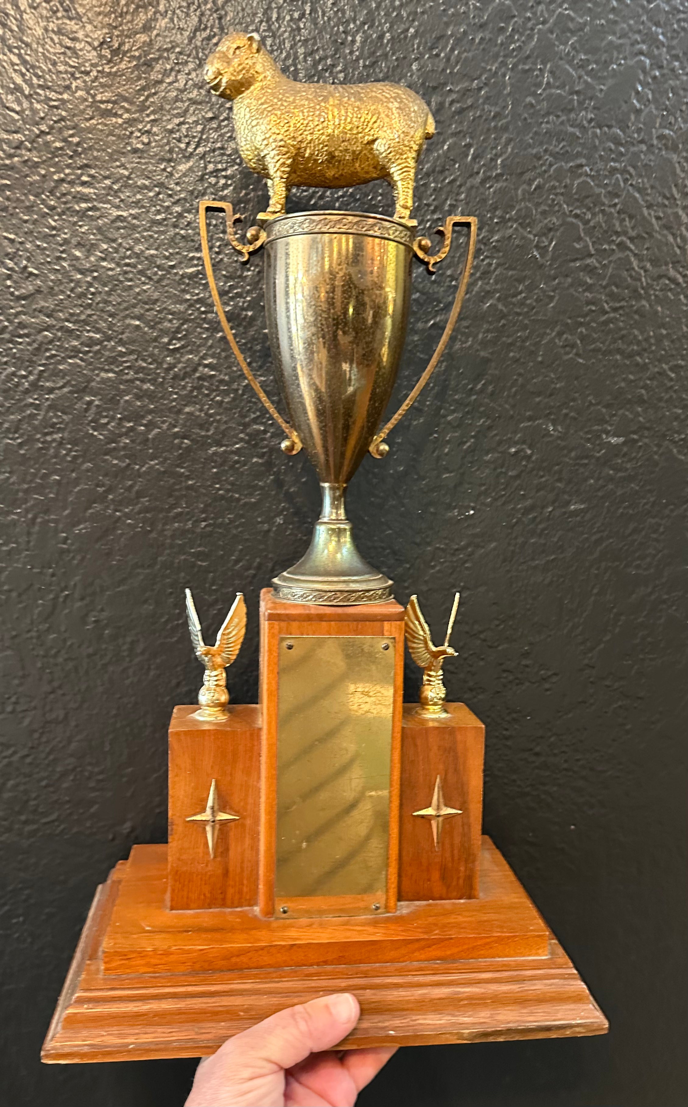 Vintage Sheep Trophy
