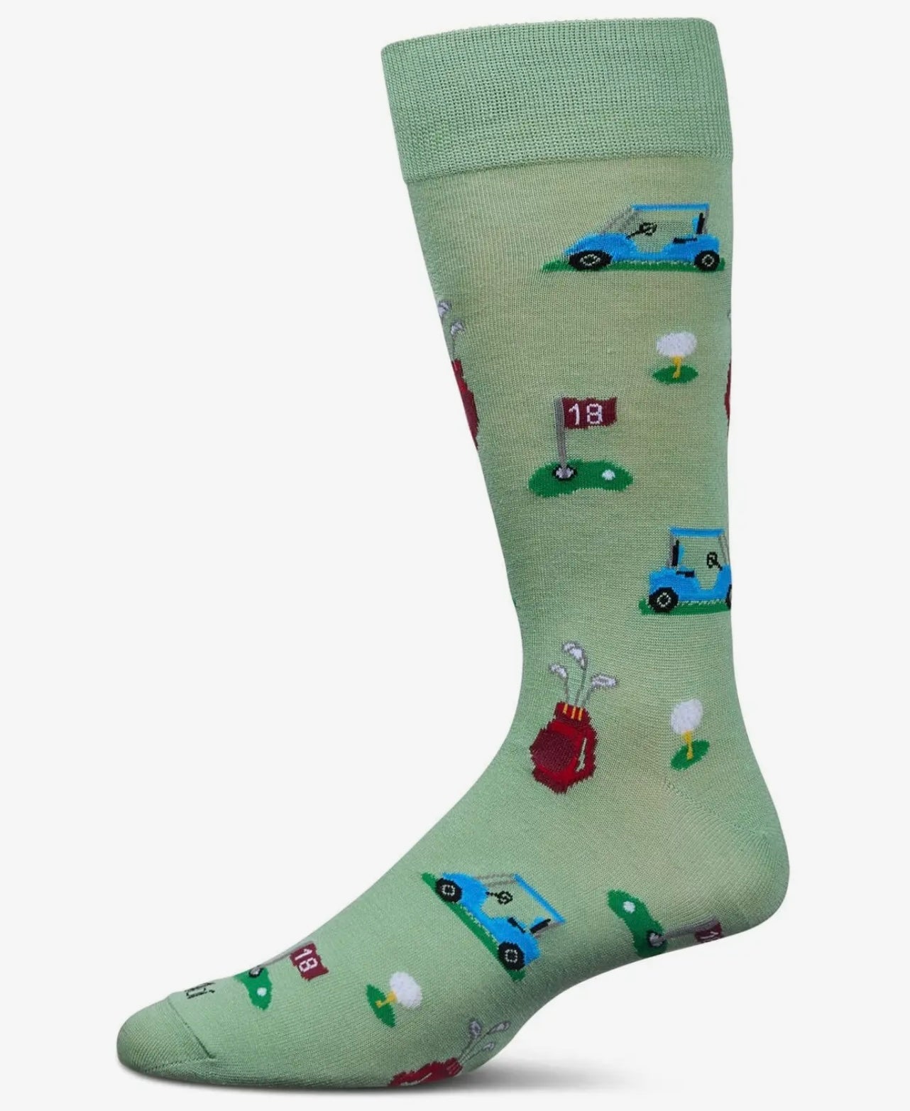 Tee Time Bamboo Blend Men’s Crew Socks