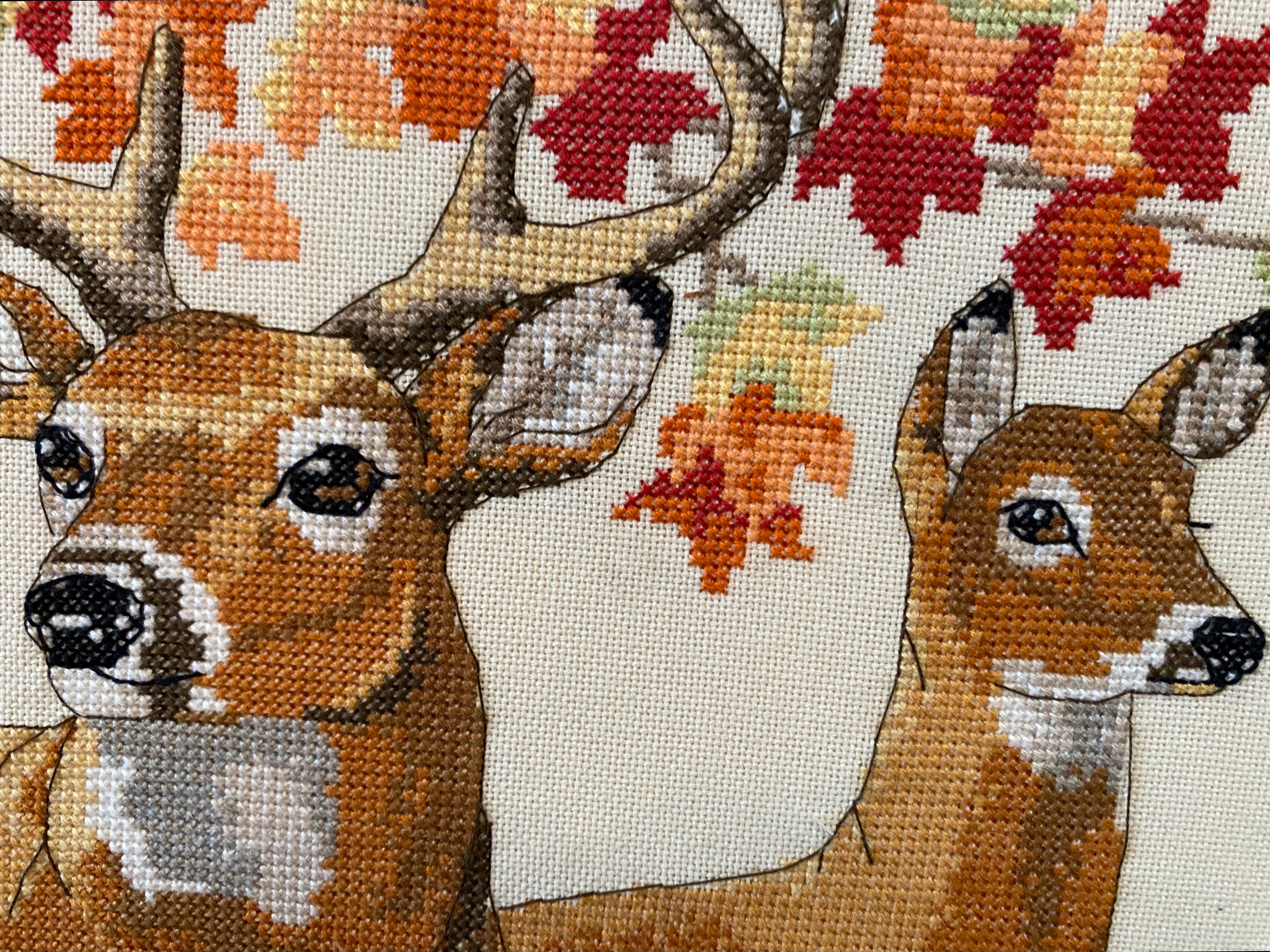 Deer Needlepoint