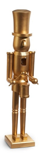 Gold Nutcracker w/ Drum
