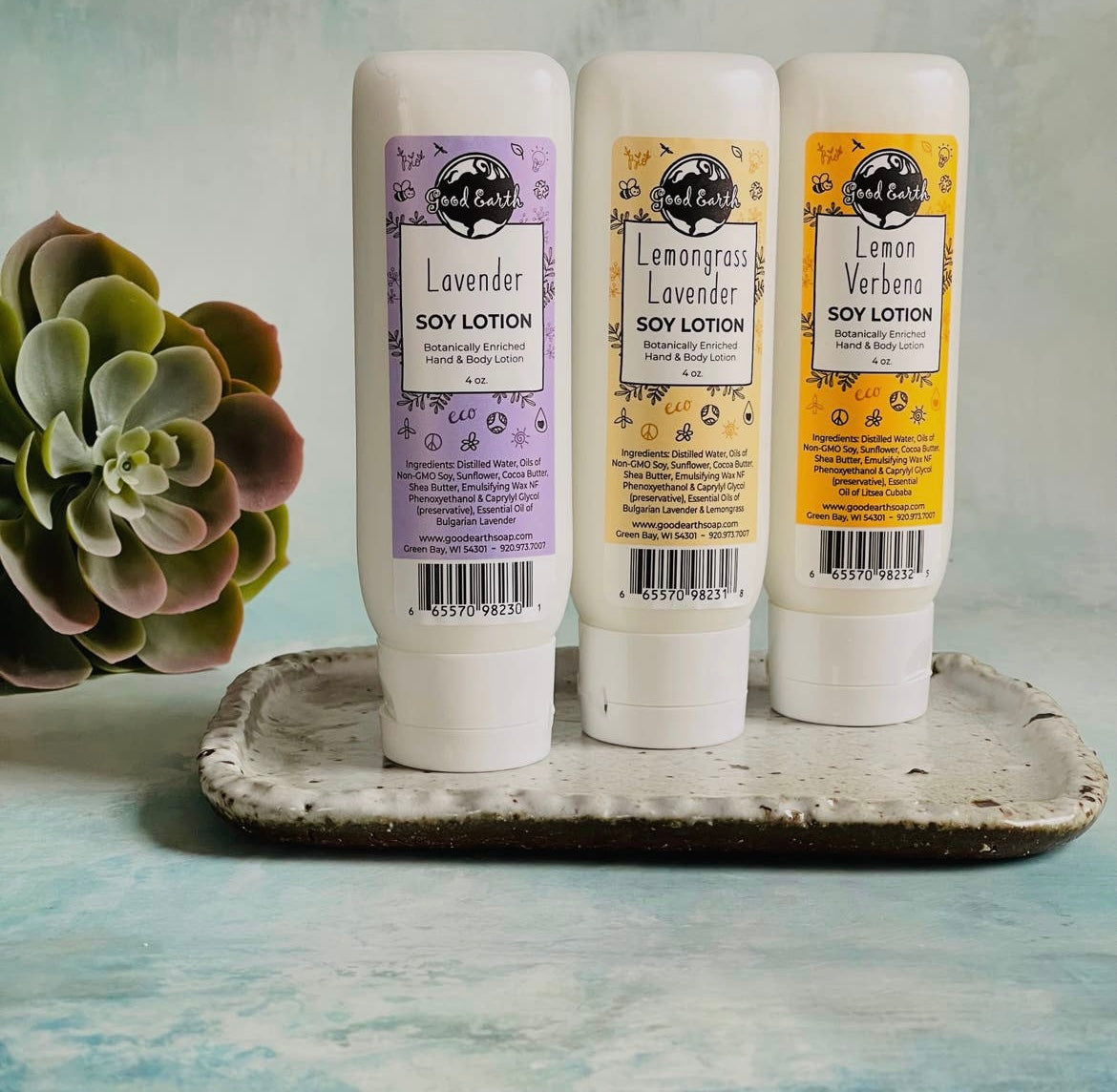 Good Earth Soy Lotion Tube