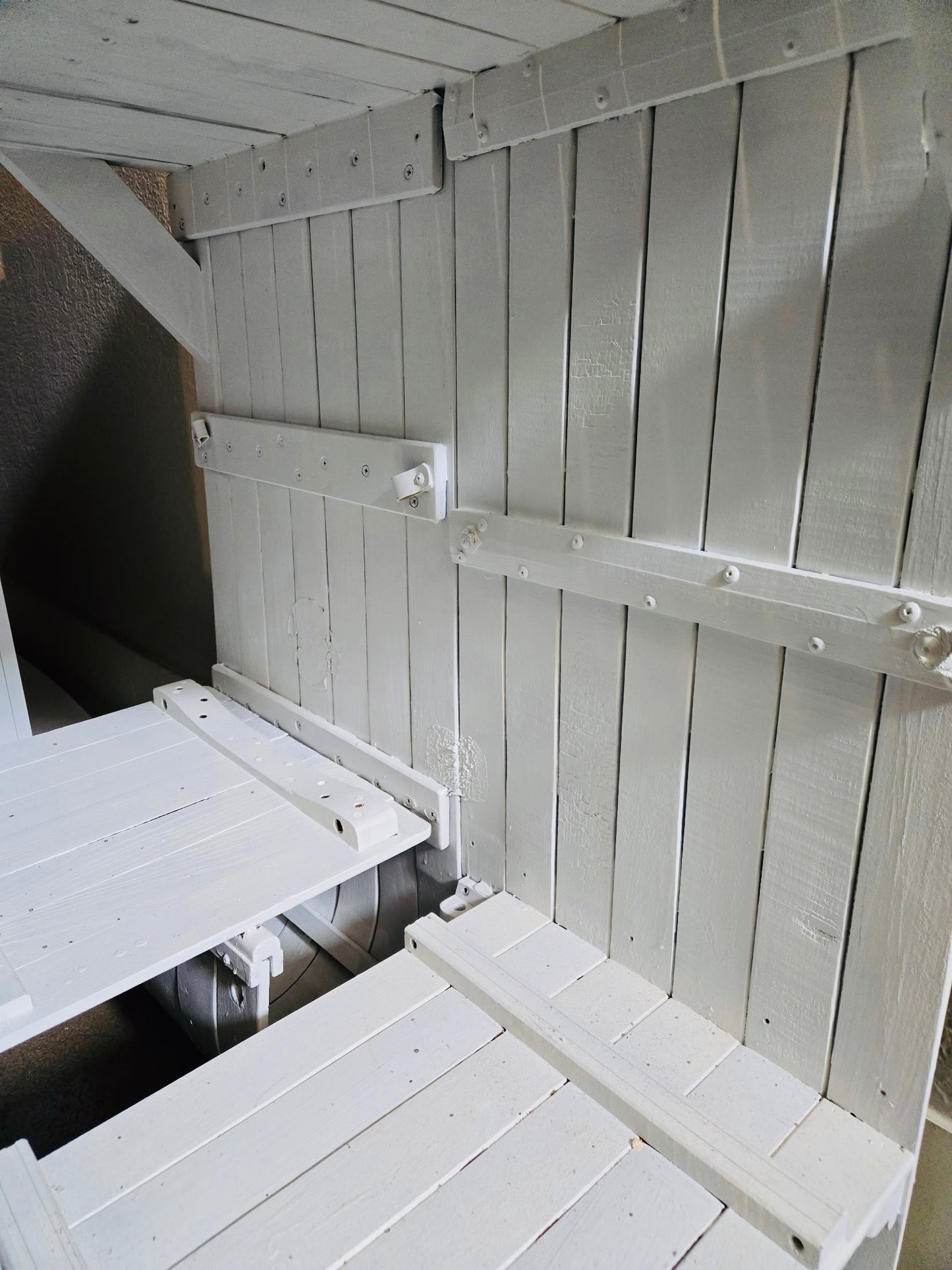 Painted Toboggan Display | SALE