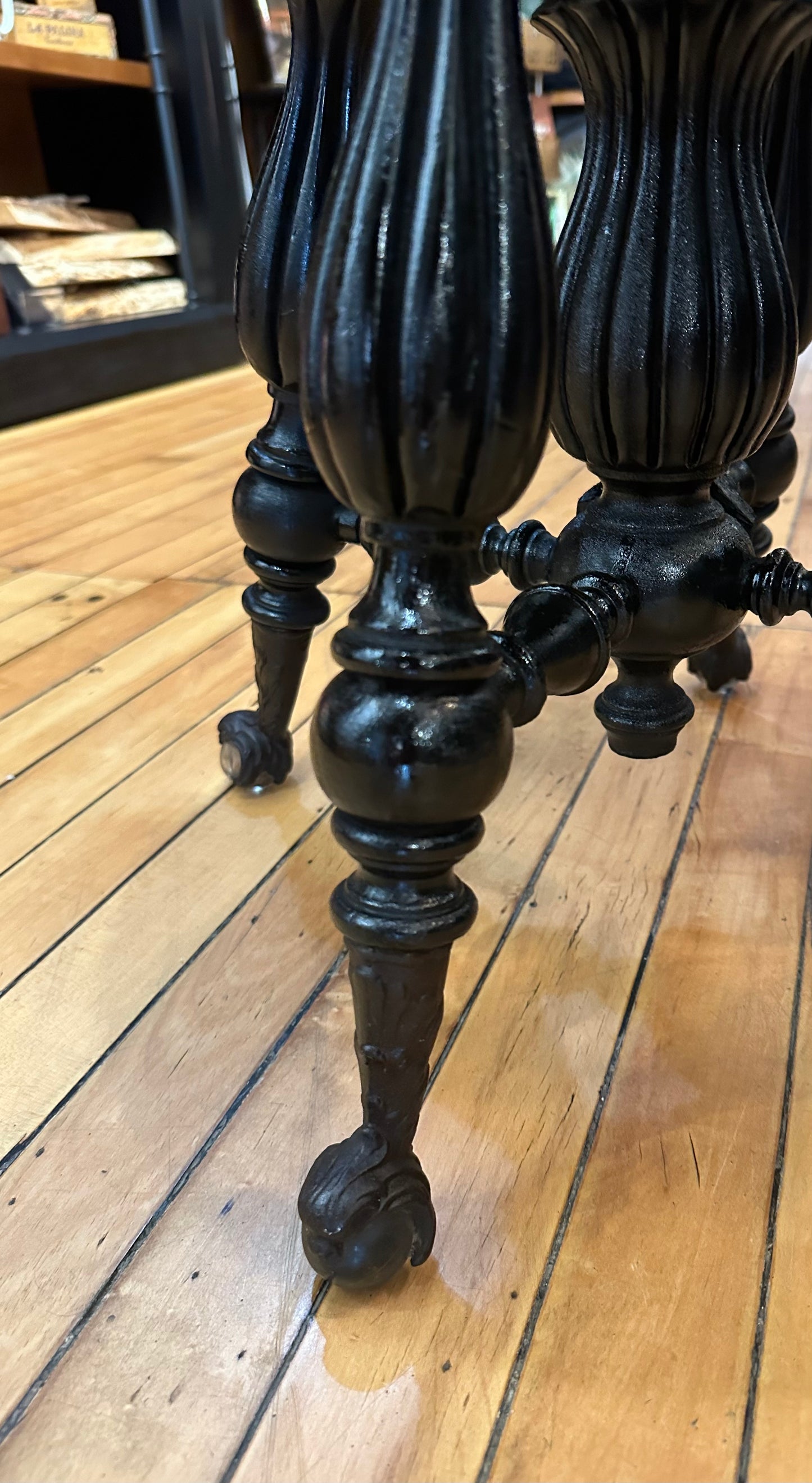 Antique Victorian Piano Stool
