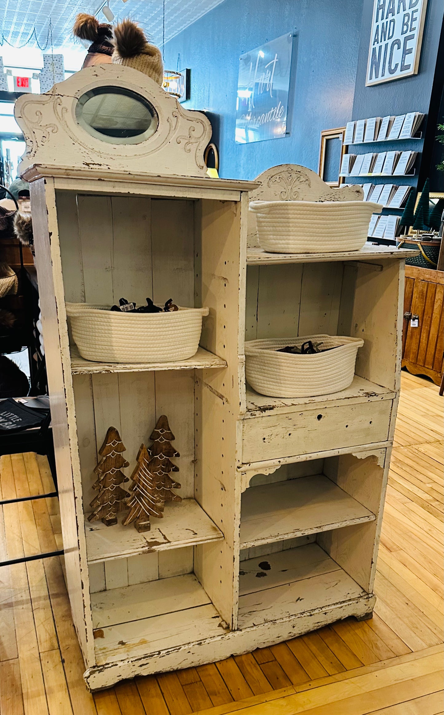 White Cottage Style Cupboard