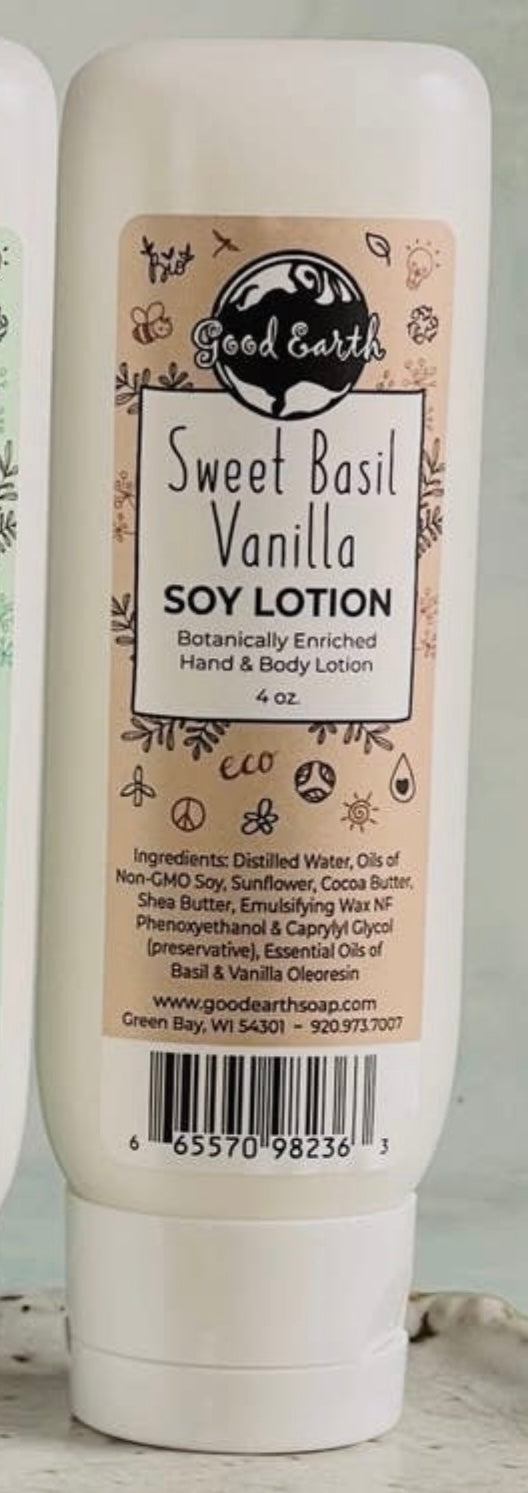 Good Earth Soy Lotion Tube