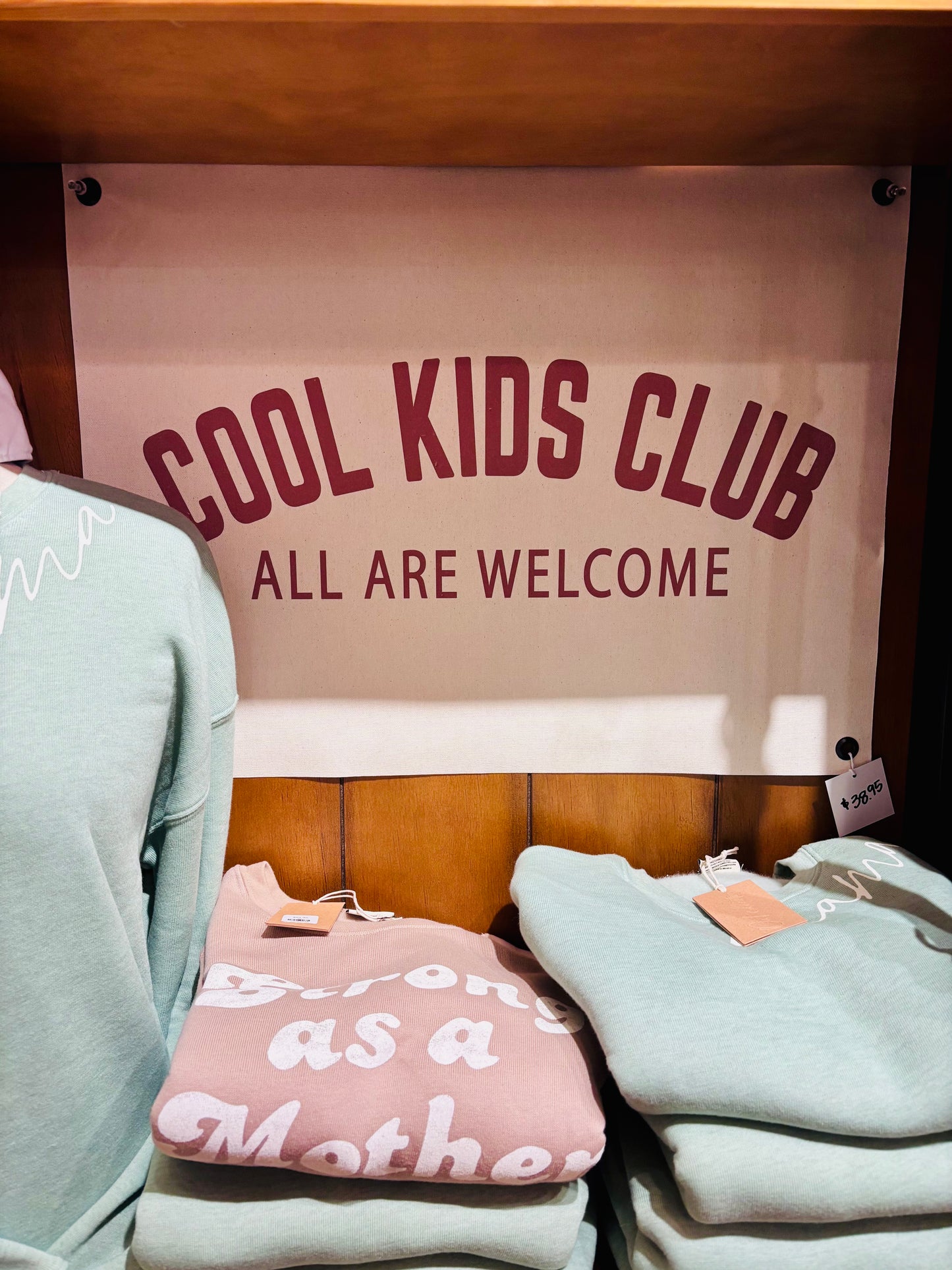 Cool Kids Club | Canvas Wall Hanging