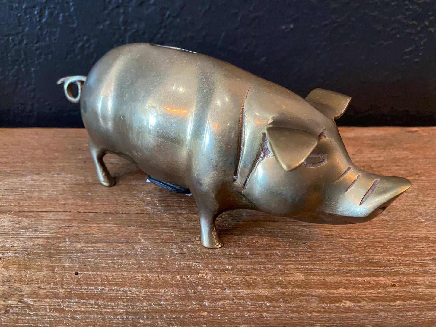 Brass Piggy Bank