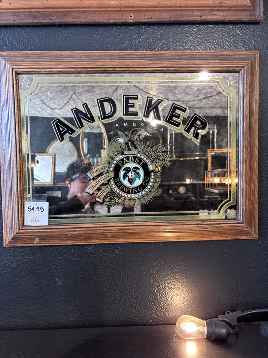Andeker Pabst Brewing Company Mirror | SALE