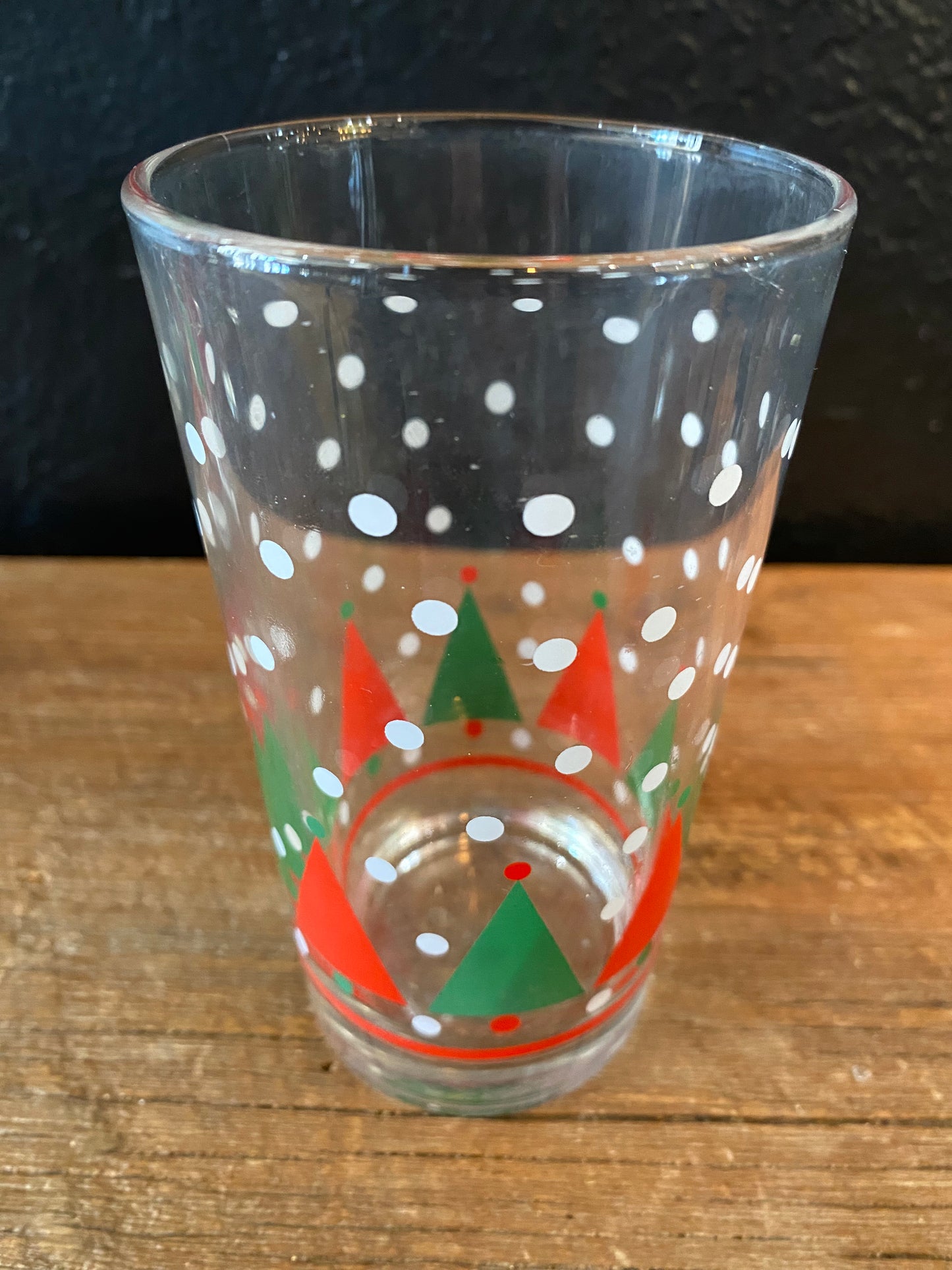 MCM Christmas Tree Glasses