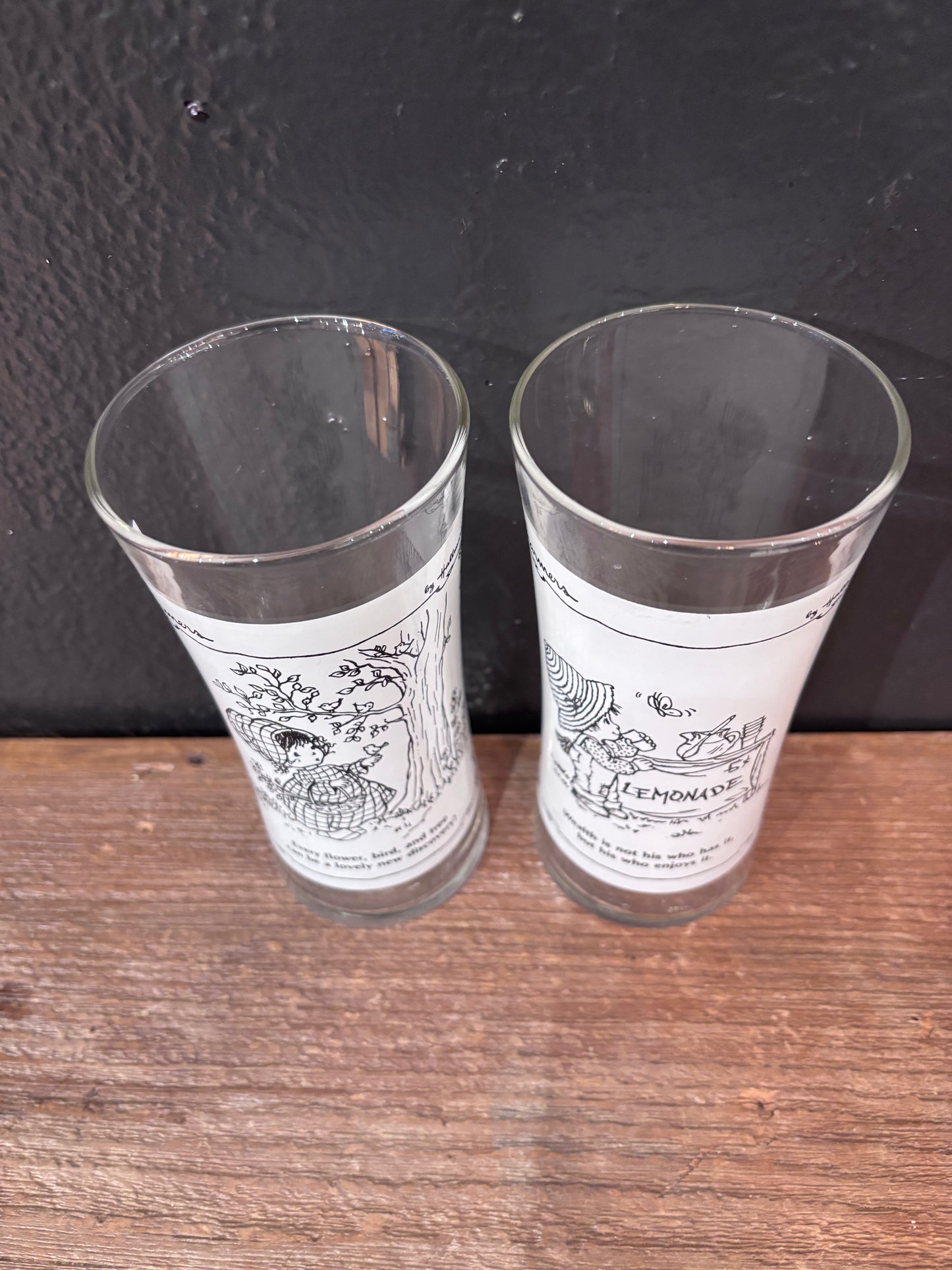 Hallmark “Charmers” Hiball Glasses | Pair