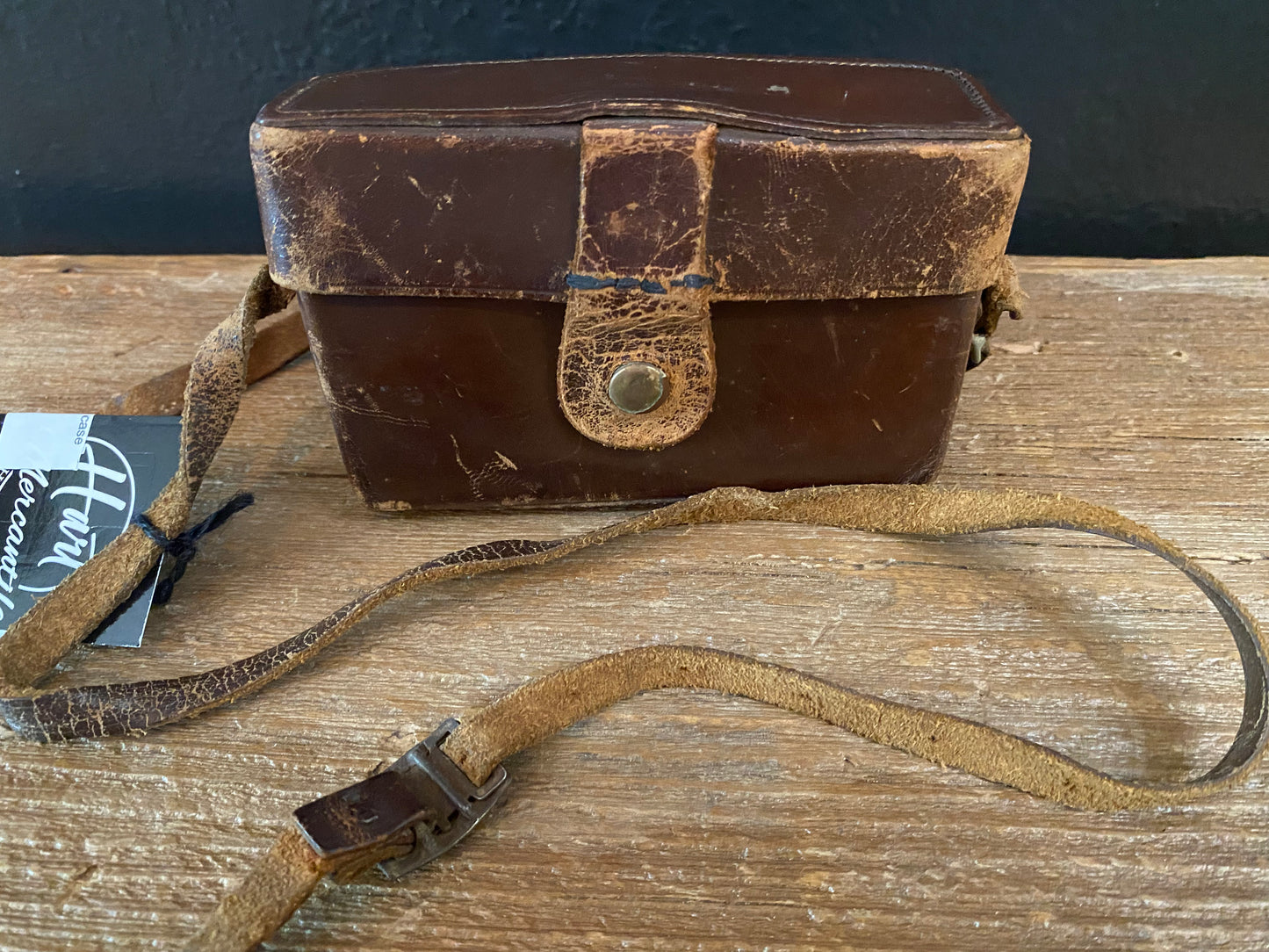 Argus Camera In Leather Case