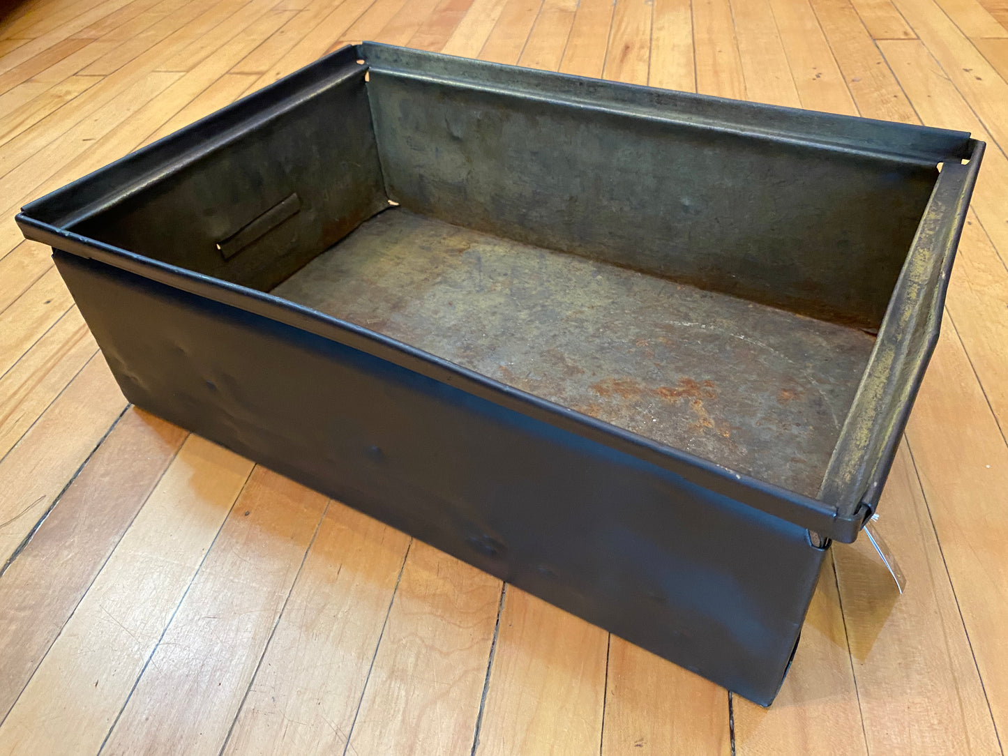 Industrial Black Metal Bin