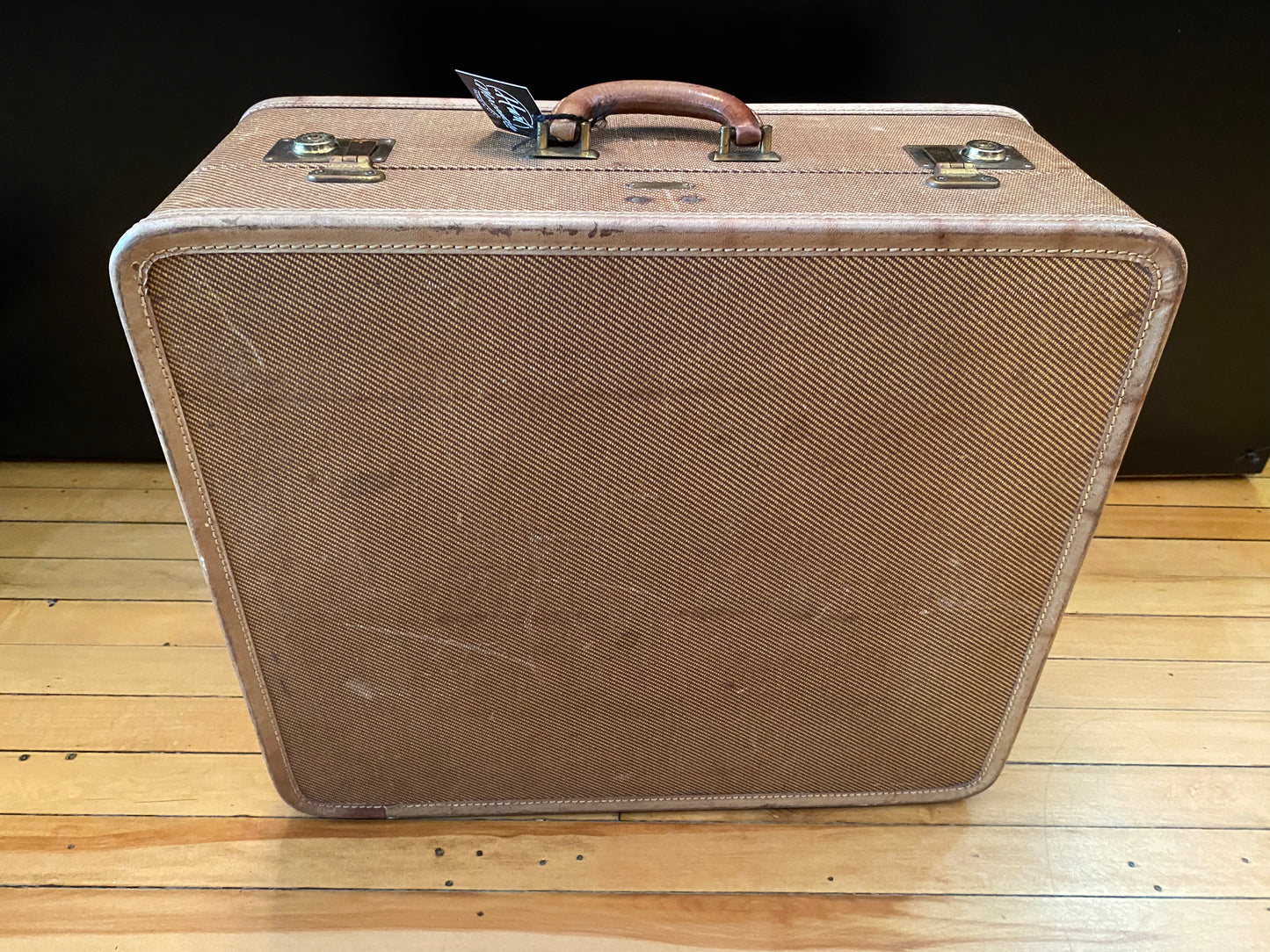 Tweed Suitcase