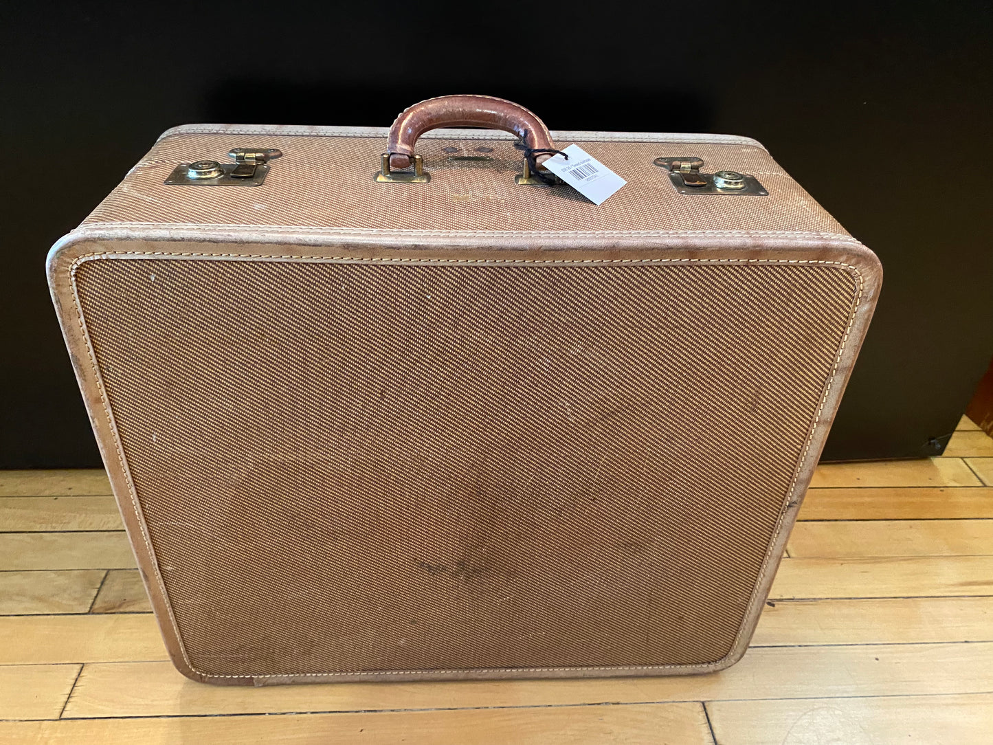 Tweed Suitcase