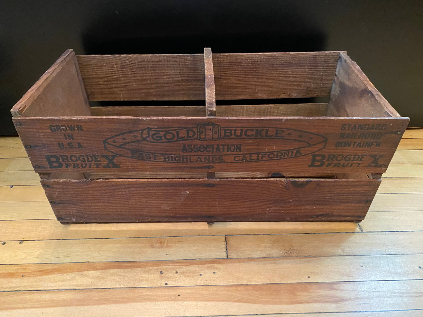 Gold Buckle Crate