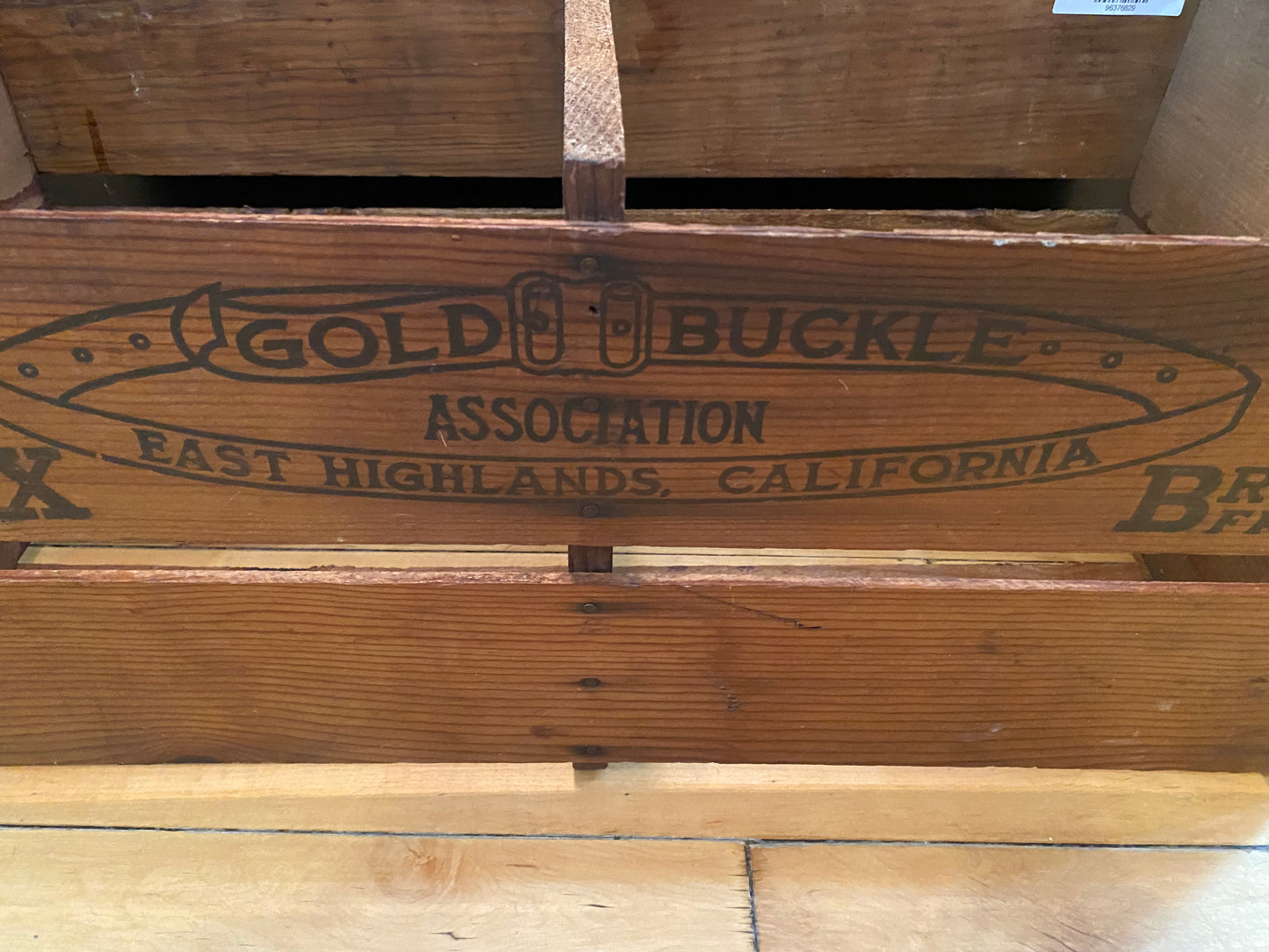 Gold Buckle Crate