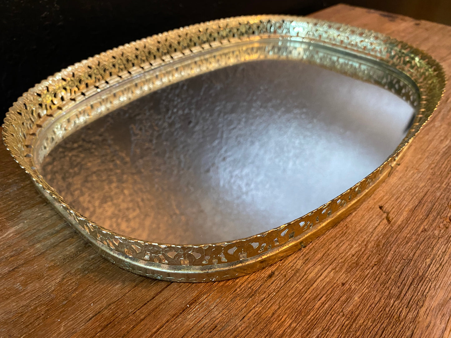 Gold Mirrored Tray