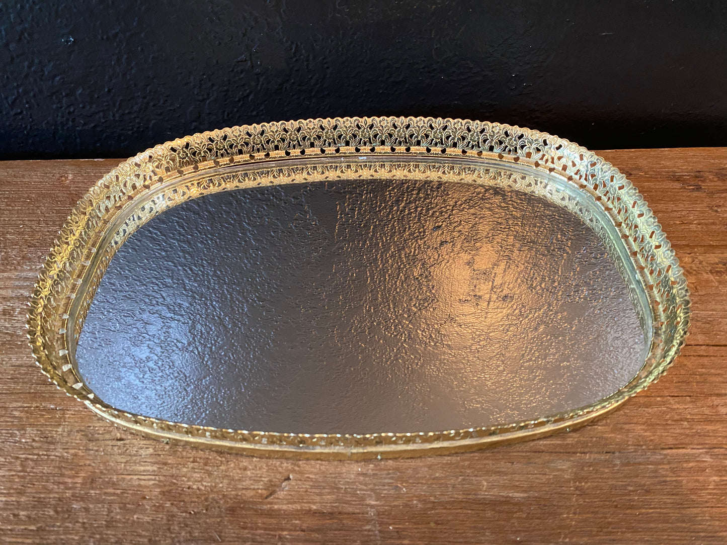 Gold Mirrored Tray