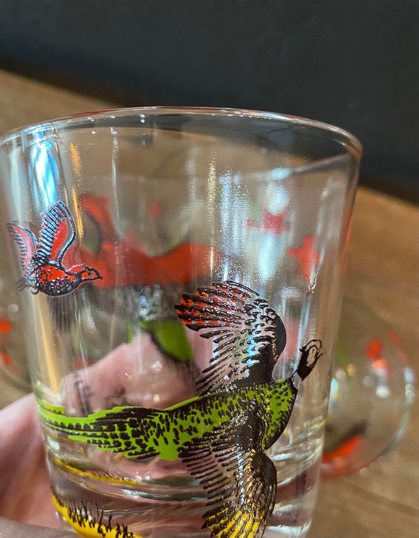 Pheasant Lowball Glasses | Set Of Four