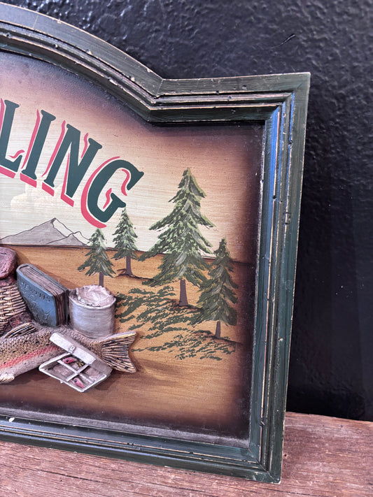 Fine Angling Fishing Wall Decor