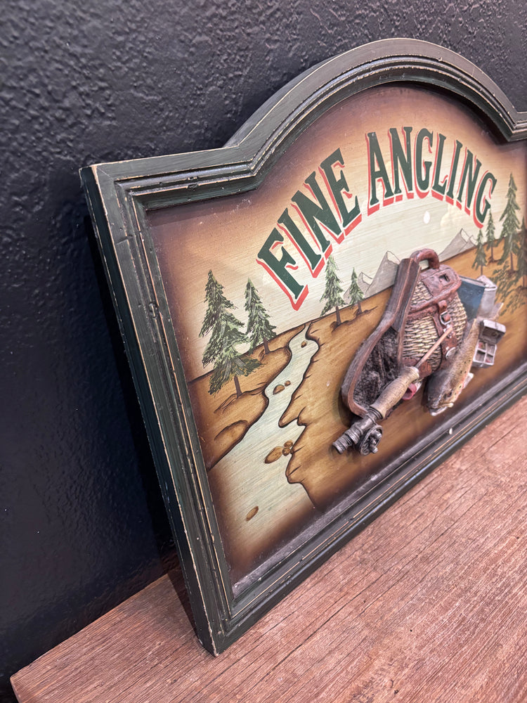 Fine Angling Fishing Wall Decor