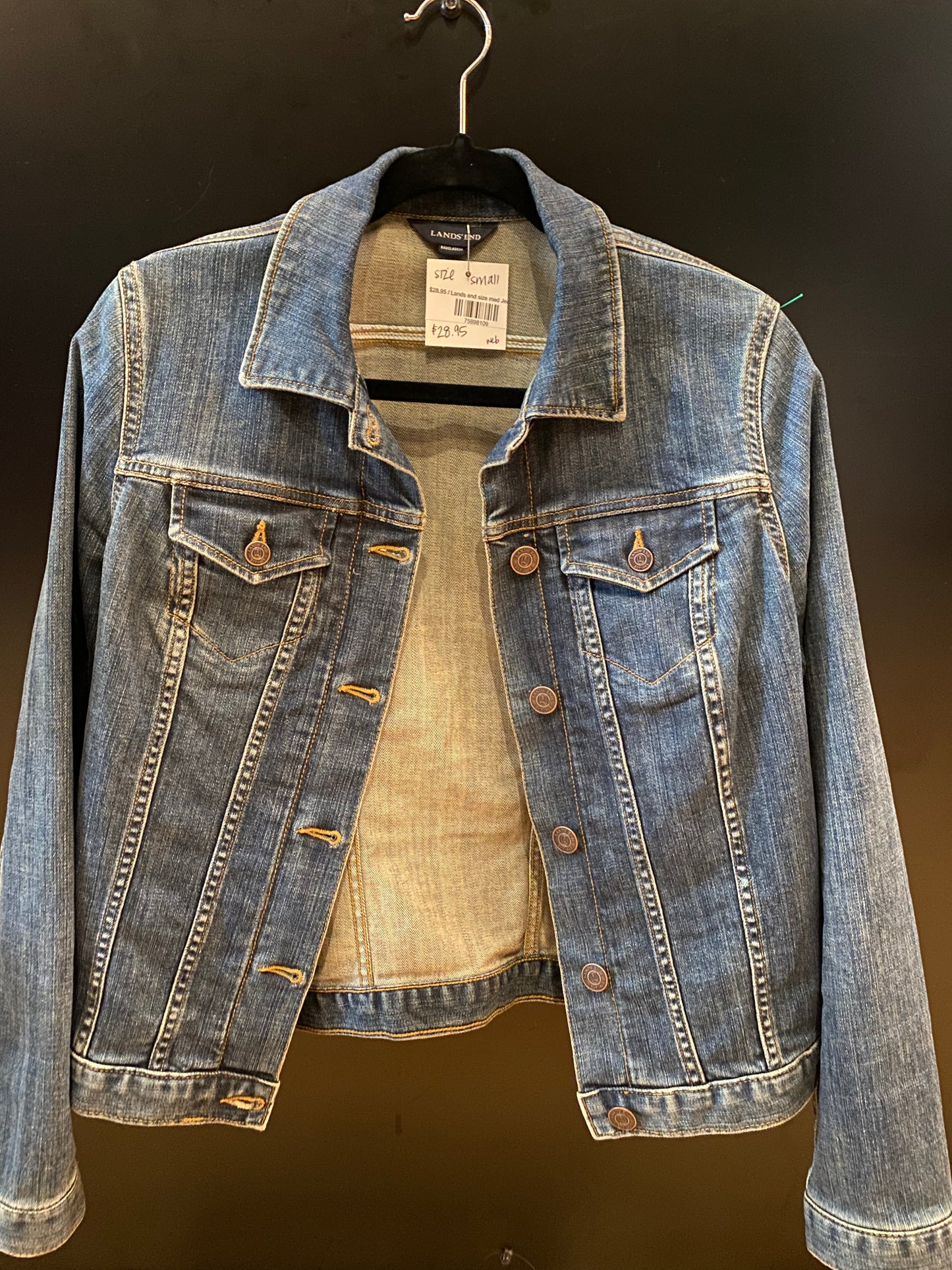 Lands End Jean Jacket