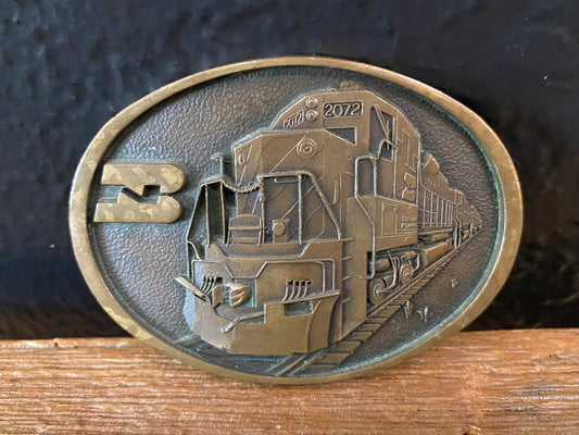 Johnston Burlington Northern Belt Buckle