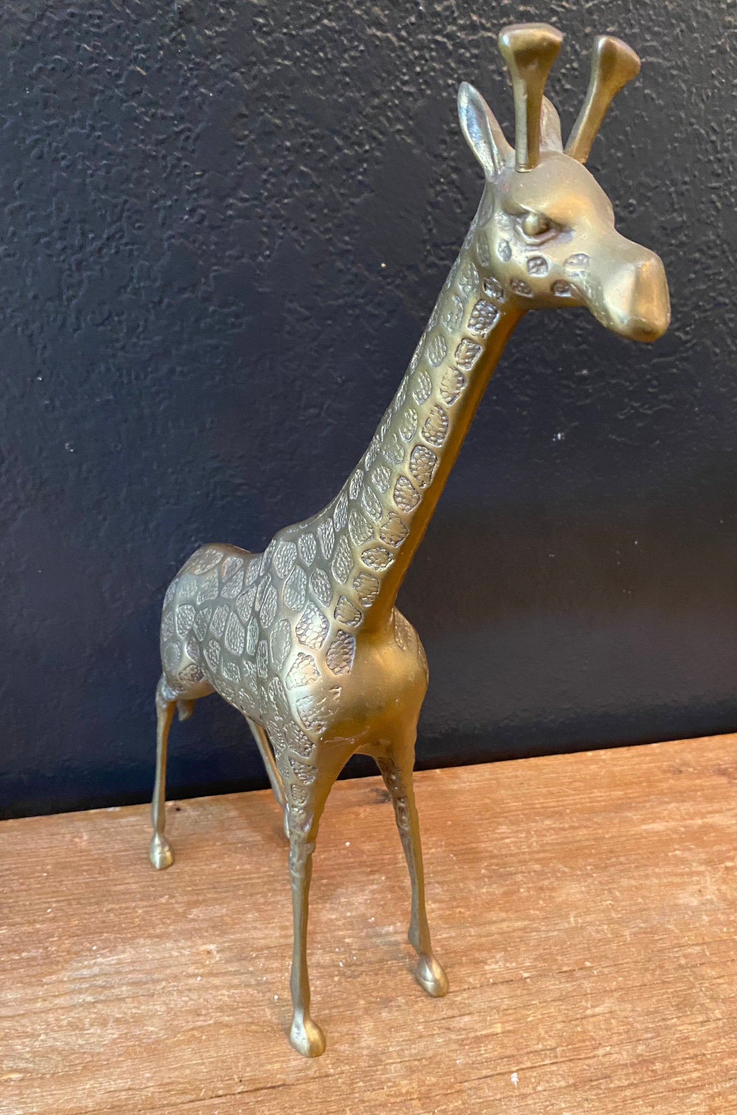 Large Brass Giraffe