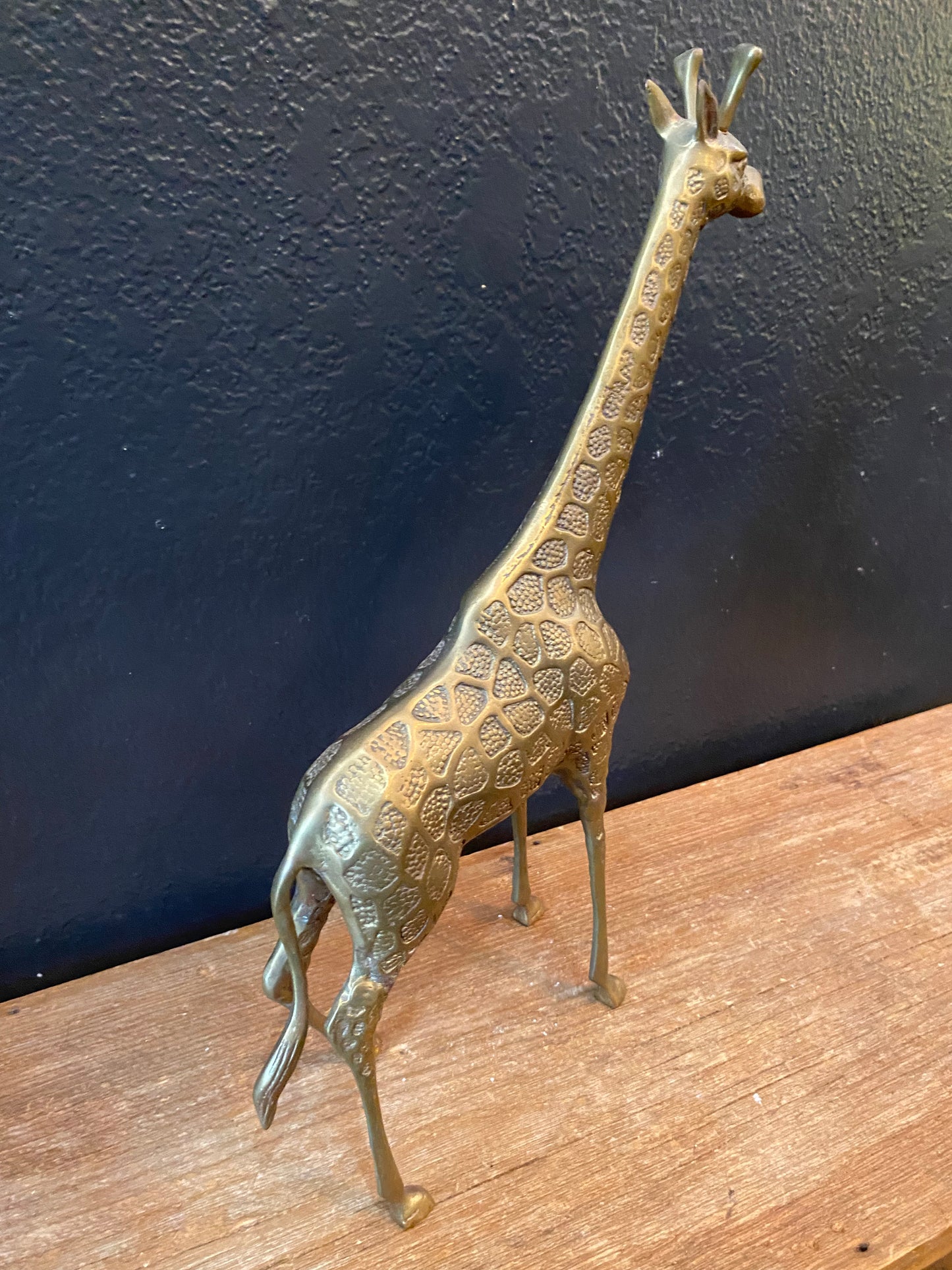 Large Brass Giraffe