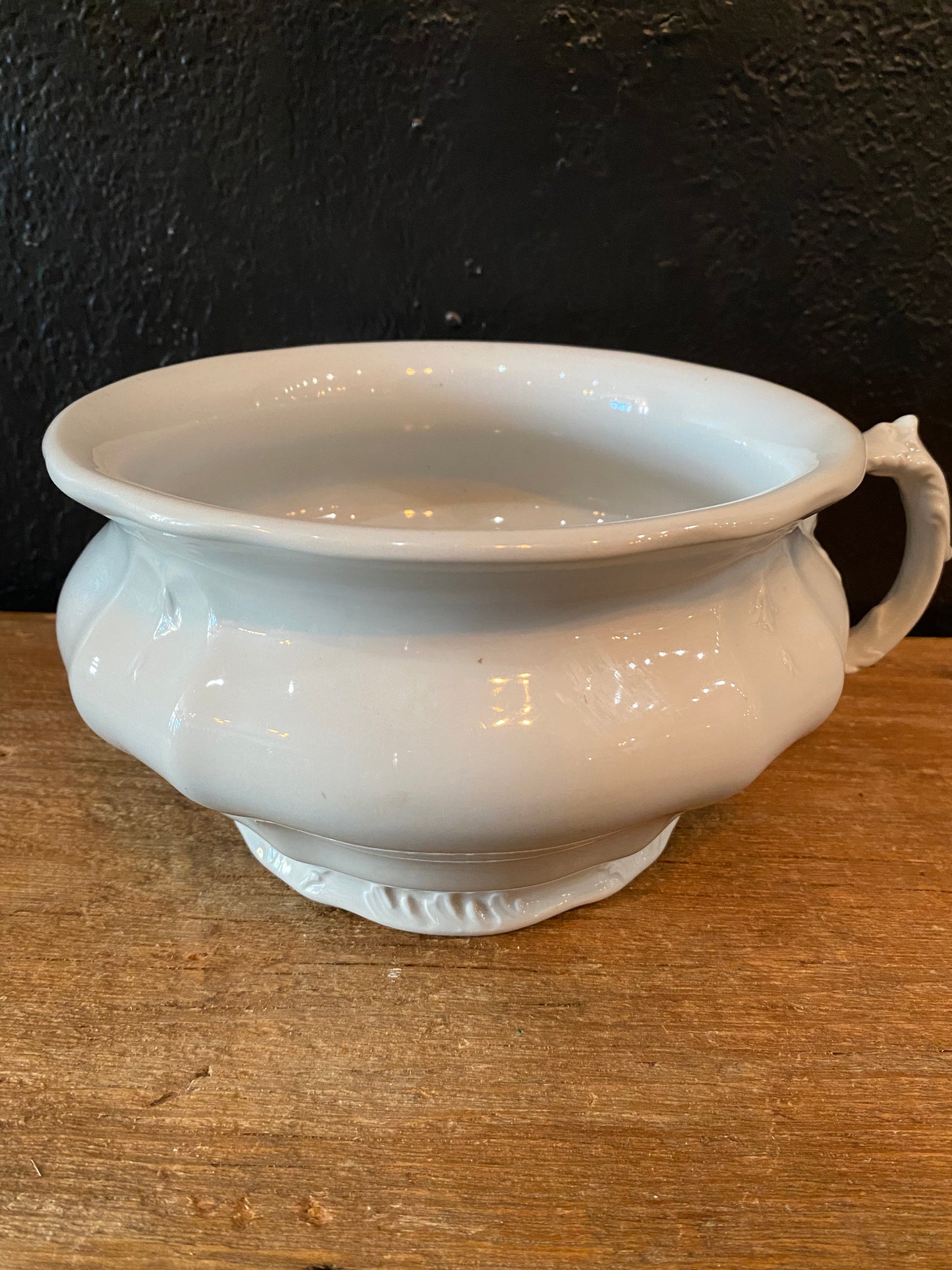 Ironstone Chamber Pot