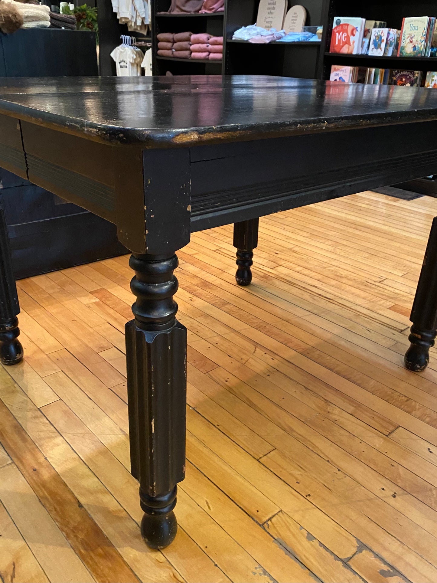 Antique Black Table